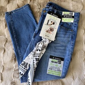 D. JEANS, HIGH WAIST CROP